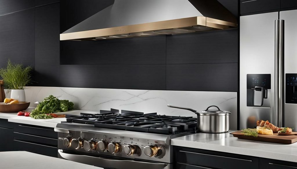 Samsung Self-Cleaning Gas Range