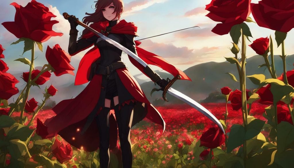 Summer Rose from RWBY