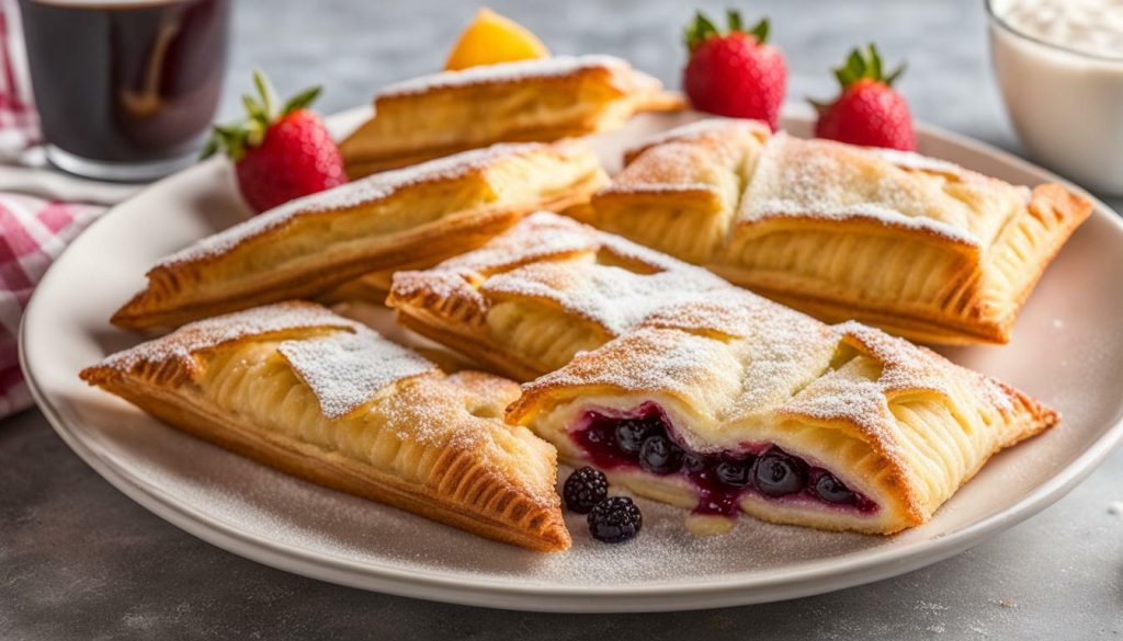 air fryer homemade toaster strudel
