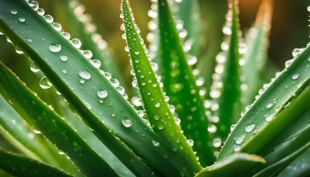 aloe vera skincare