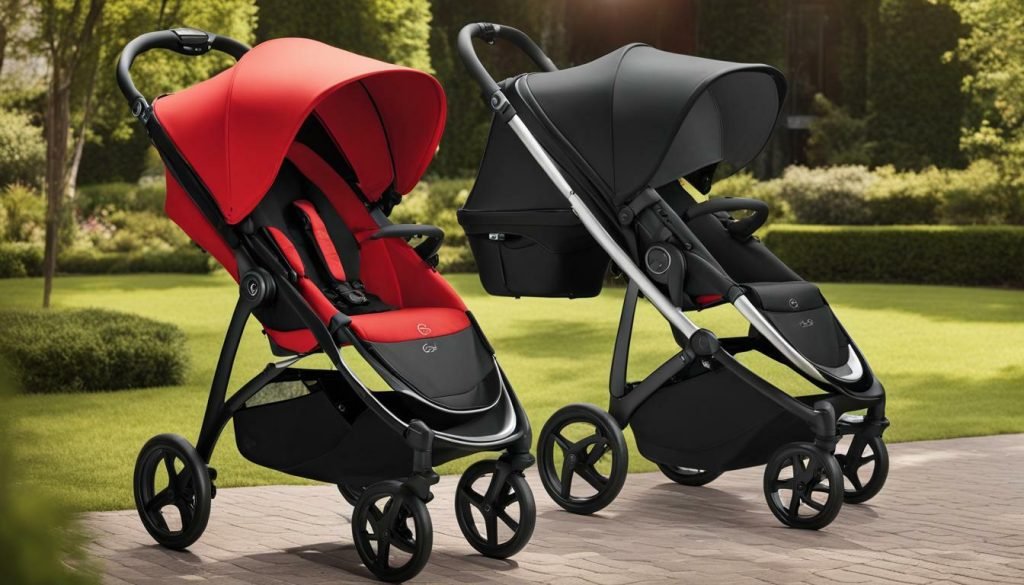 cybex agis stroller features
