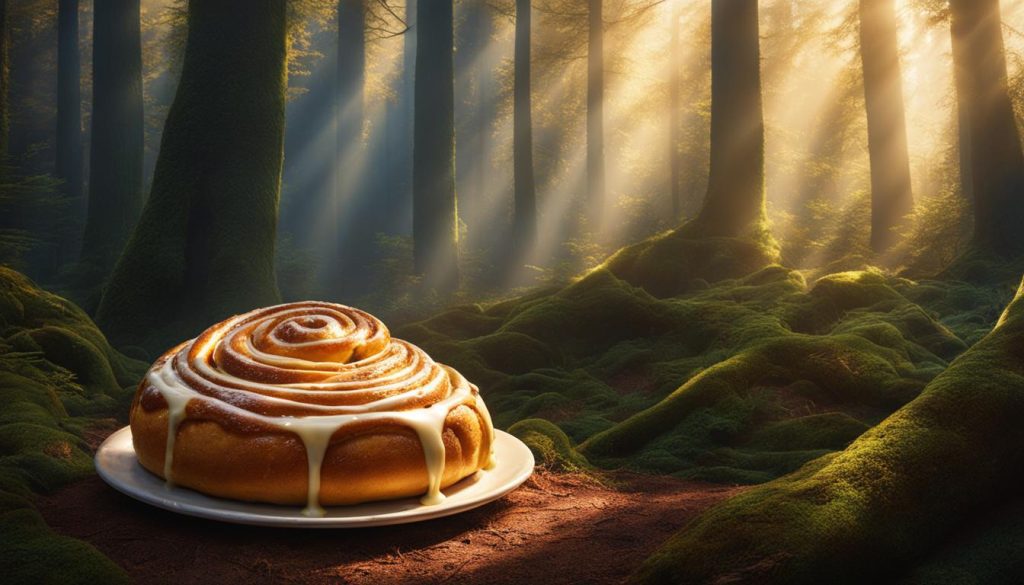 giant cinnamon roll