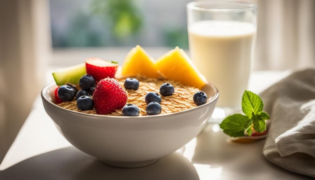 healthy breakfast cereal