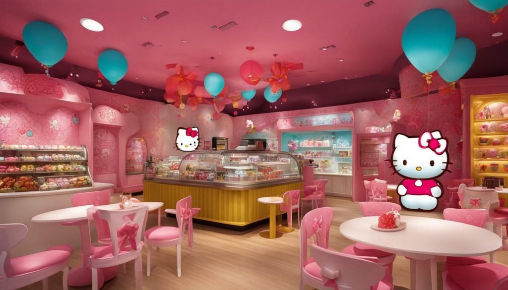 hello kitty cafe decorations