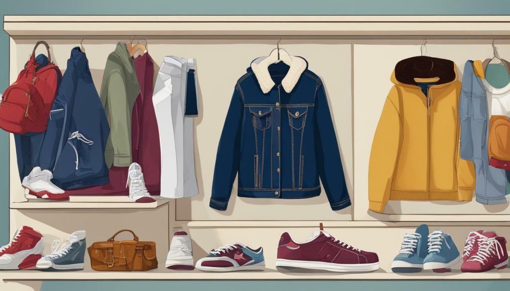 high school clothes shopping list