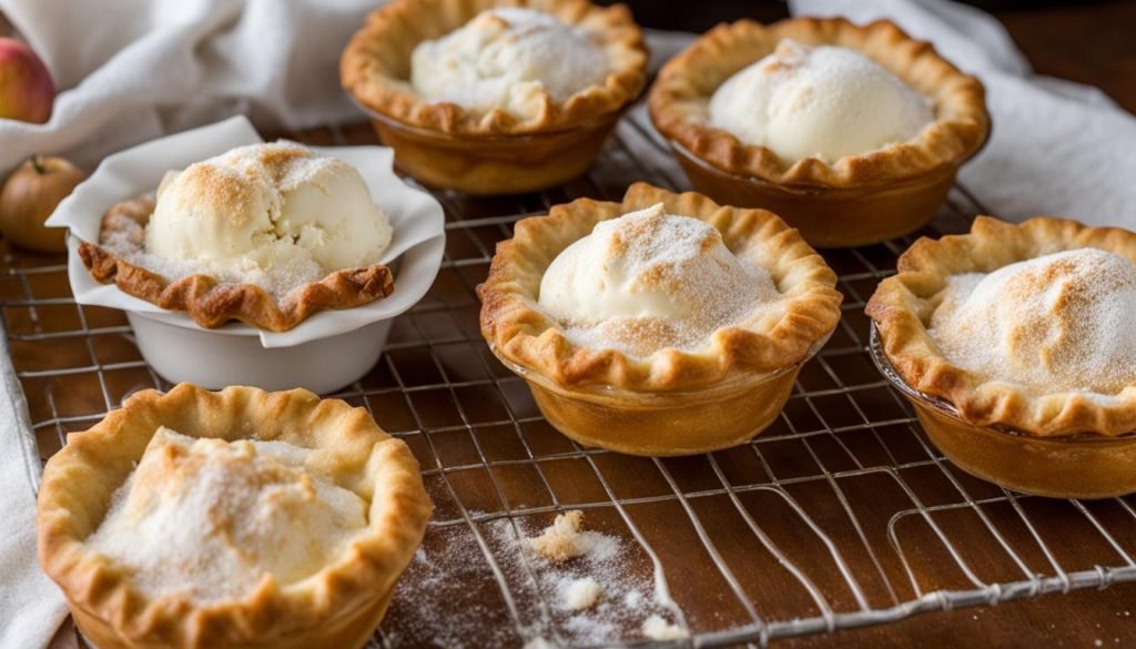 homemade apple pies