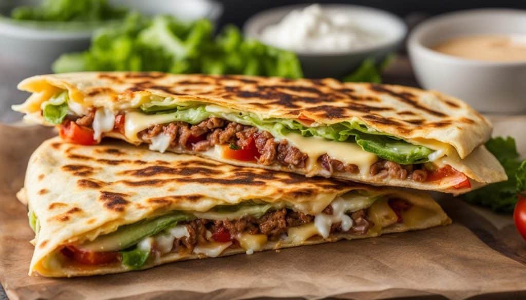 homemade crunch wraps