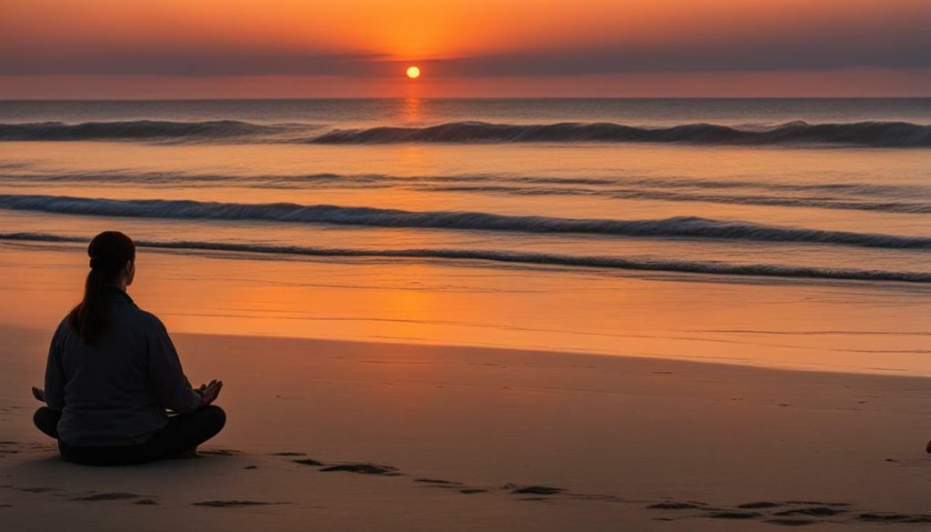 meditation at Leffingwell Landing