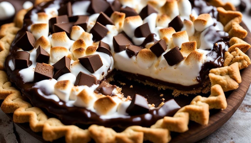 mini smores pies