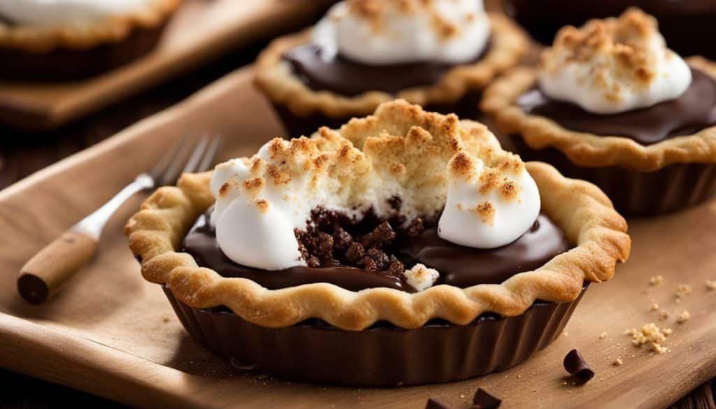 mini smores pies
