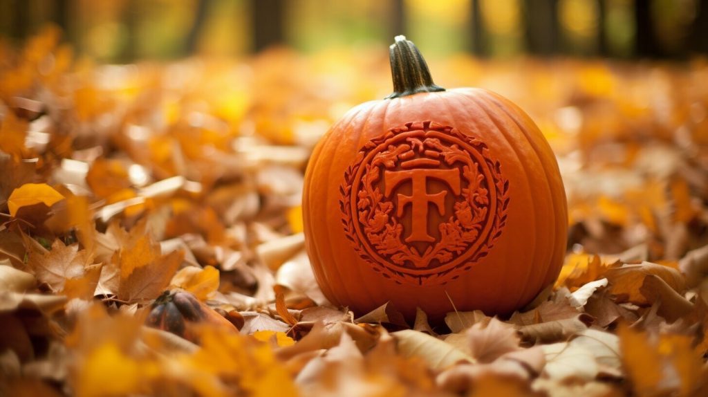 monogram pumpkin
