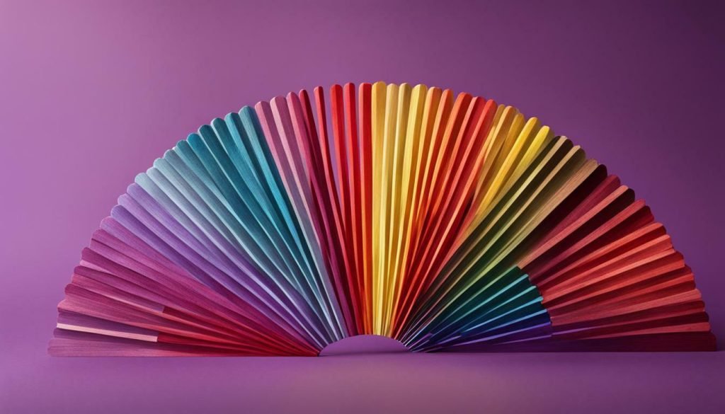 rainbow popsicle sticks