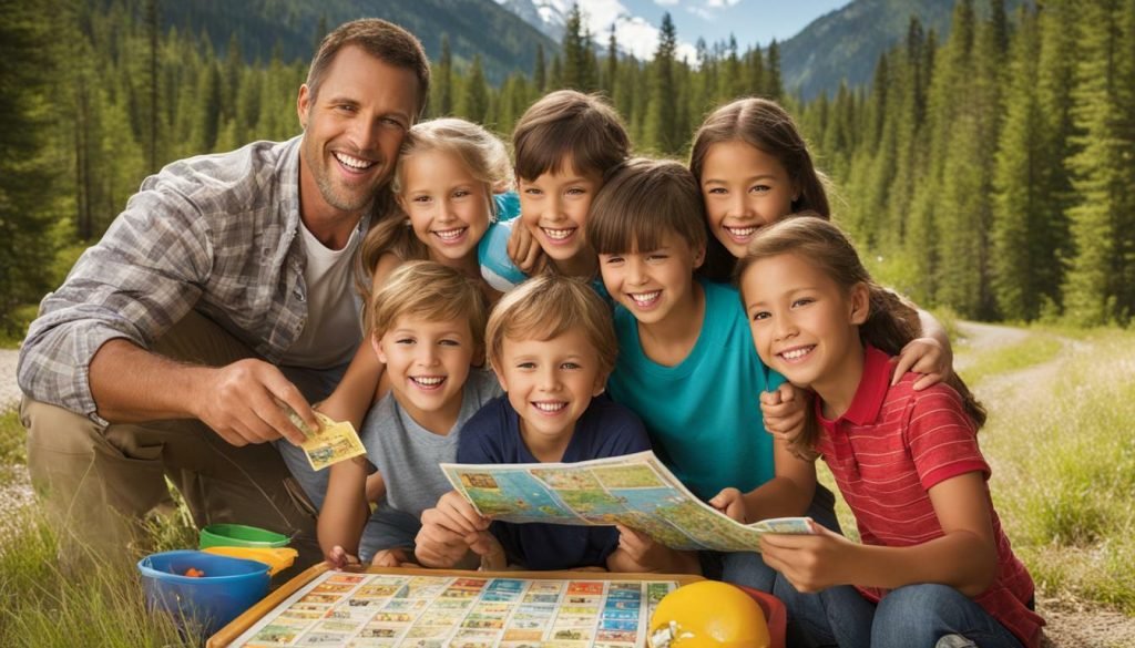 road trip scavenger hunt and BINGO games
