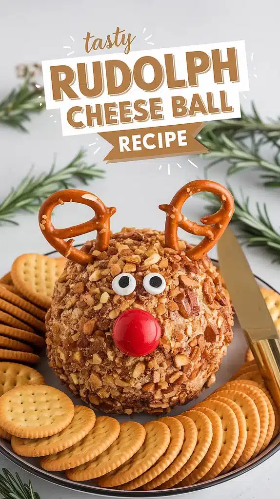 rudolph cheese ball