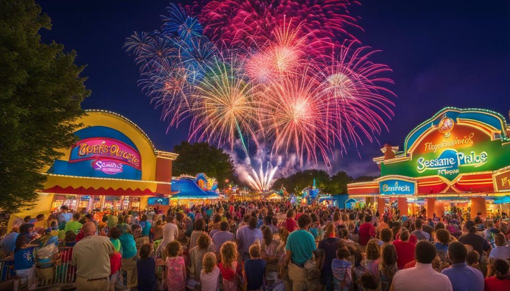 sesame place fireworks