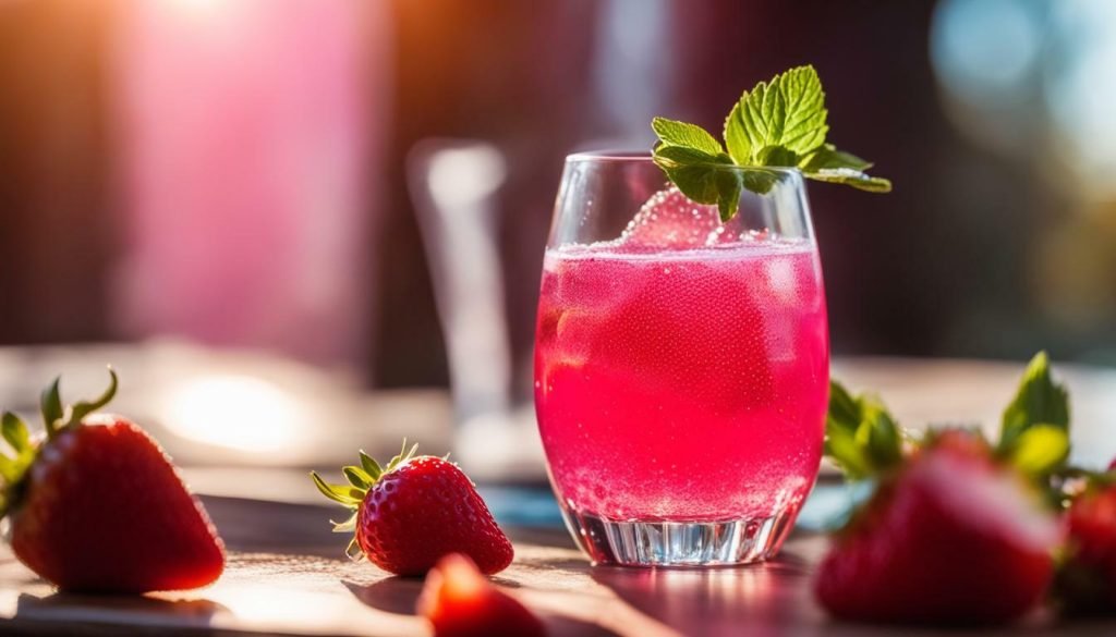 strawberry mimosa