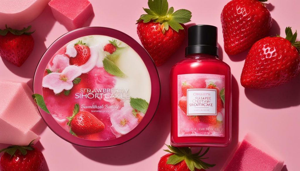 strawberry shortcake bath and body works candle