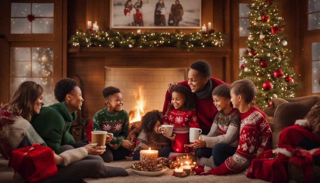 classic holiday photo card