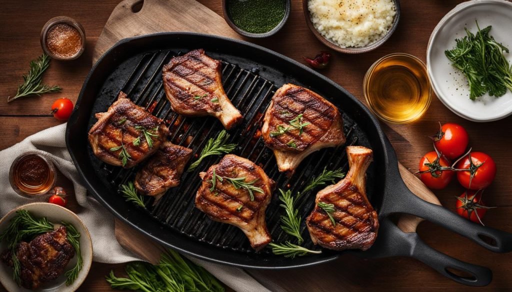 grilled lamb chops recipe
