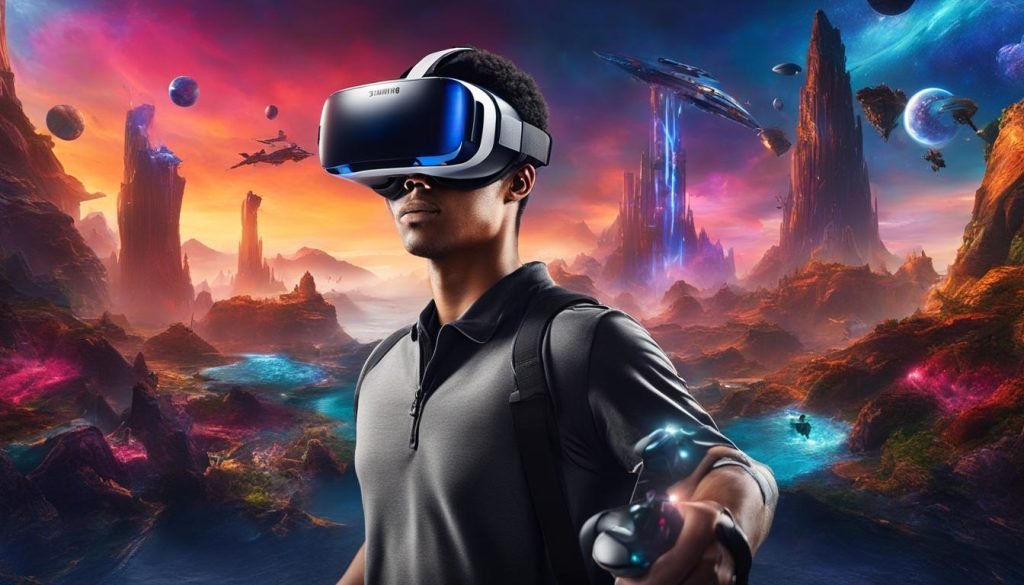 samsung gear vr immersive gaming