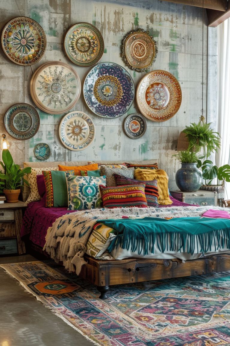 29 Boho Bedroom Wall Decor Ideas Courtneys World