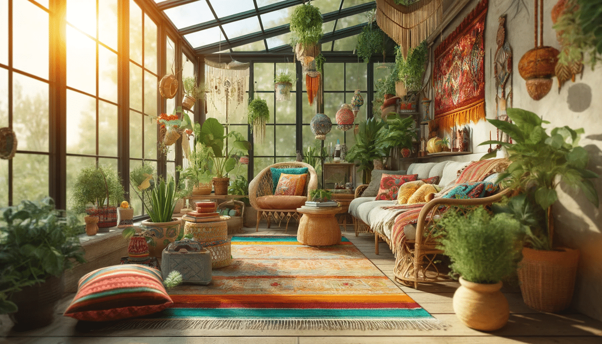 29 Incredible Boho Sunroom Ideas - Courtneys World