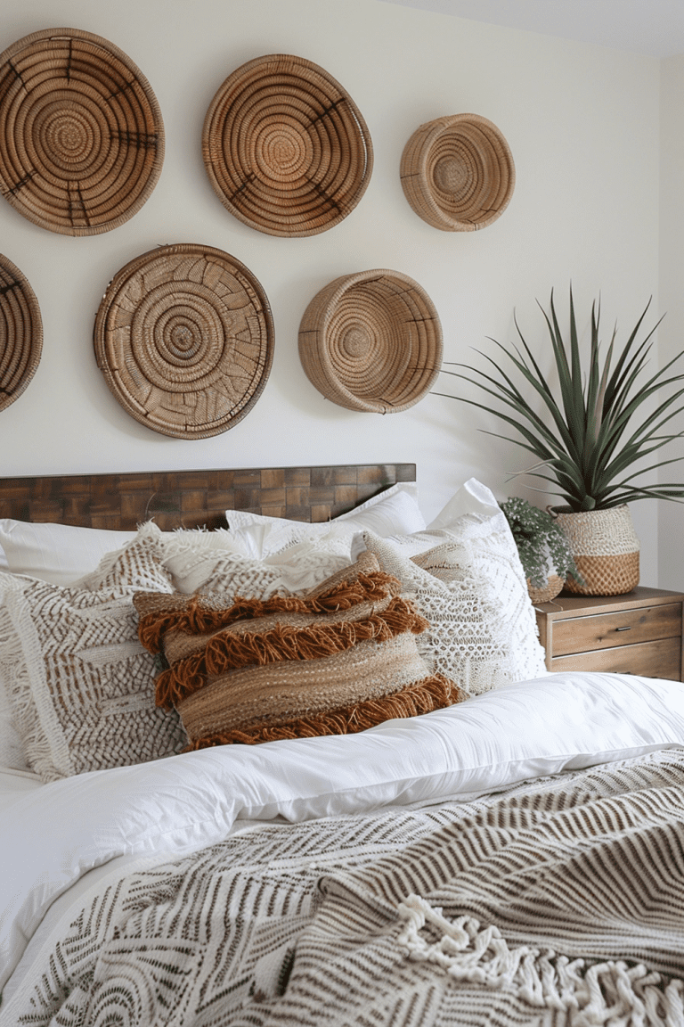 29 Boho Bedroom Wall Decor Ideas - Courtneys World