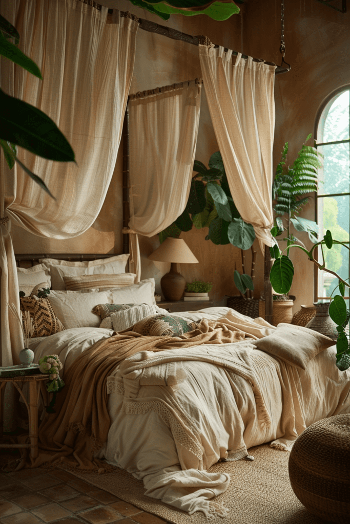 Canopy Cocoon: Bohemian Jungle Retreat