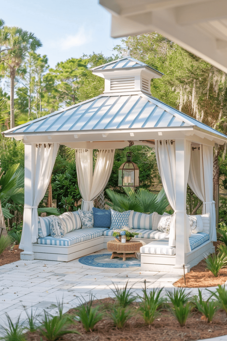 Image showcasing 29 Backyard Gazebo Ideas For Inspiration - Courtneys World