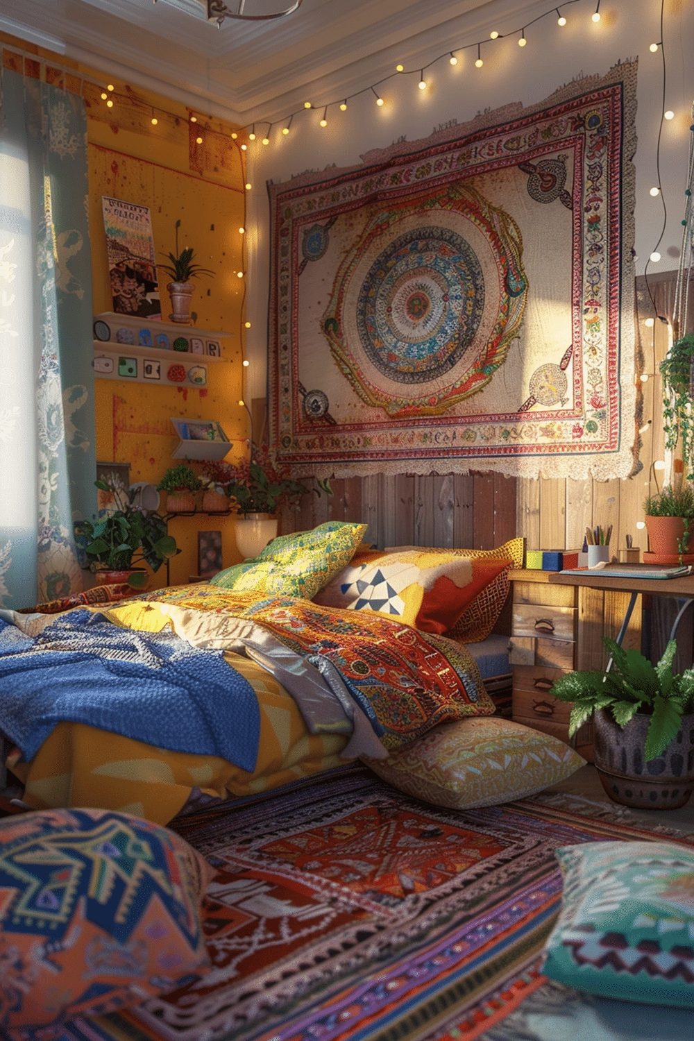 29 Boho Bedroom For Teens Ideas - Courtneys World
