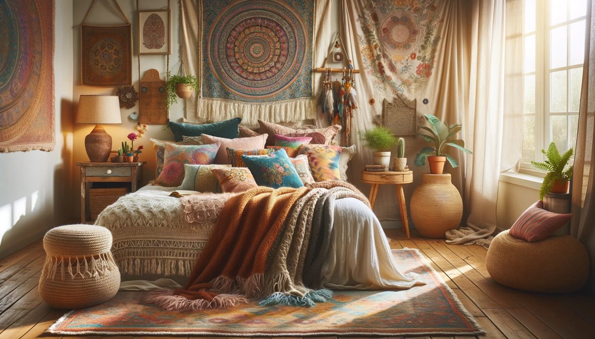 29 Cozy Boho Style Bedroom Ideas - Courtneys World