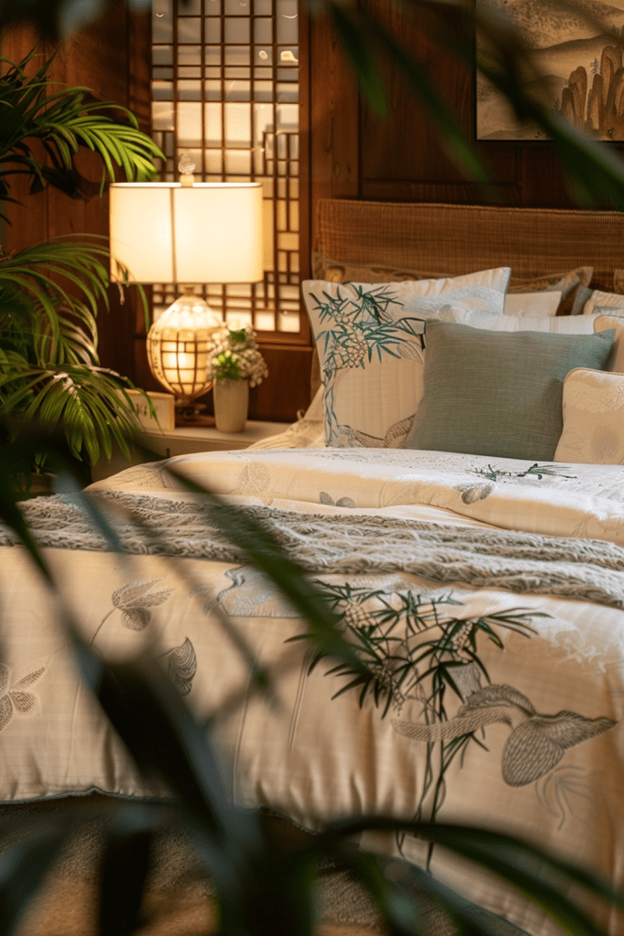 Dragonfly Zen Garden Bedroom