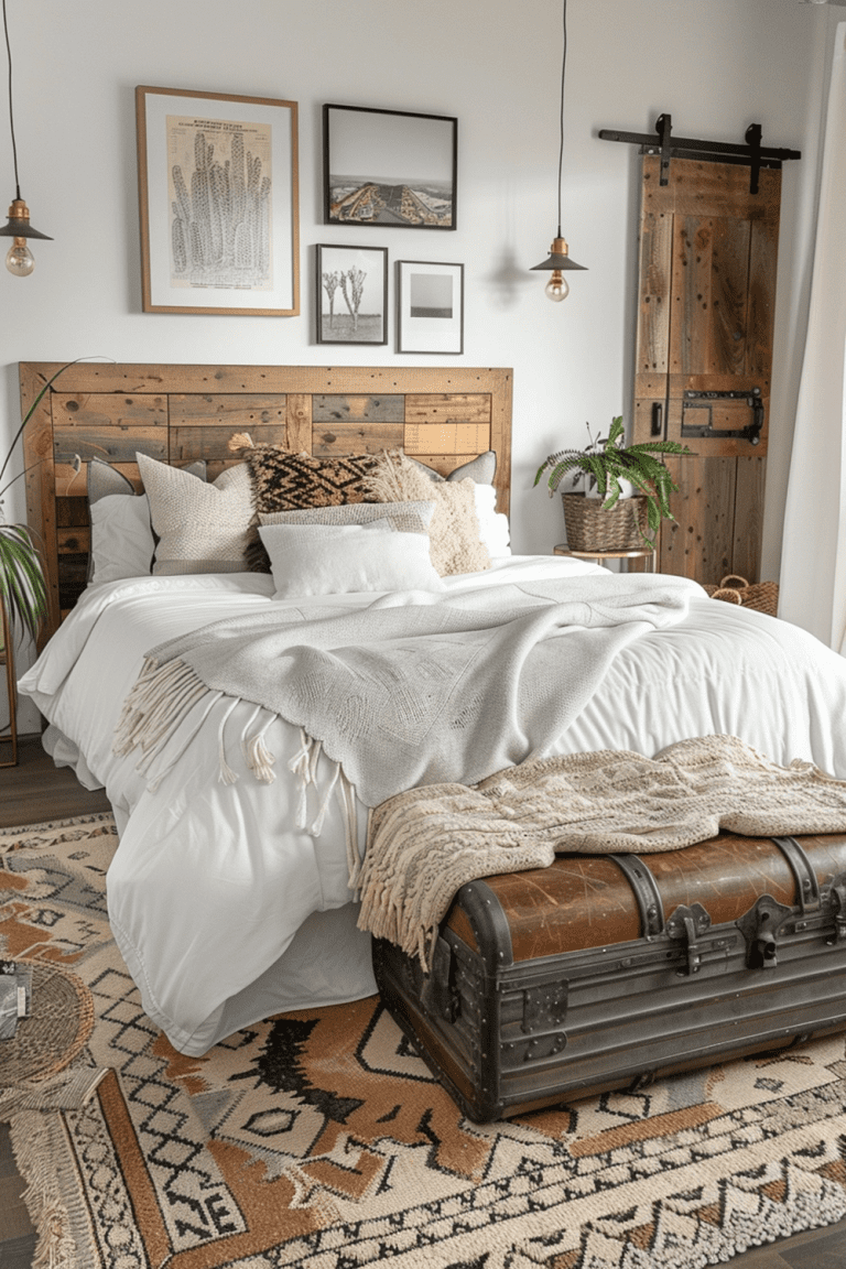 29 Boho Bedroom Apartment Ideas - Courtneys World