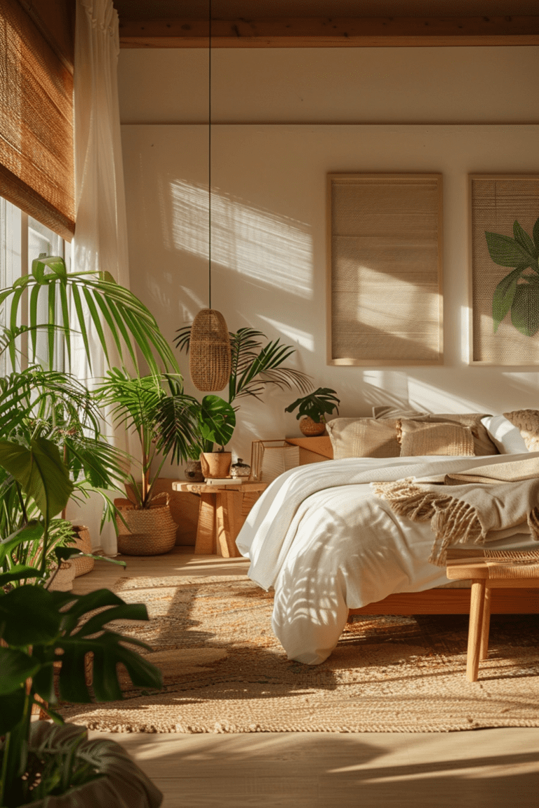 Photo inspiration: Curated Japandi And Bohemian Decor Gallery View 44