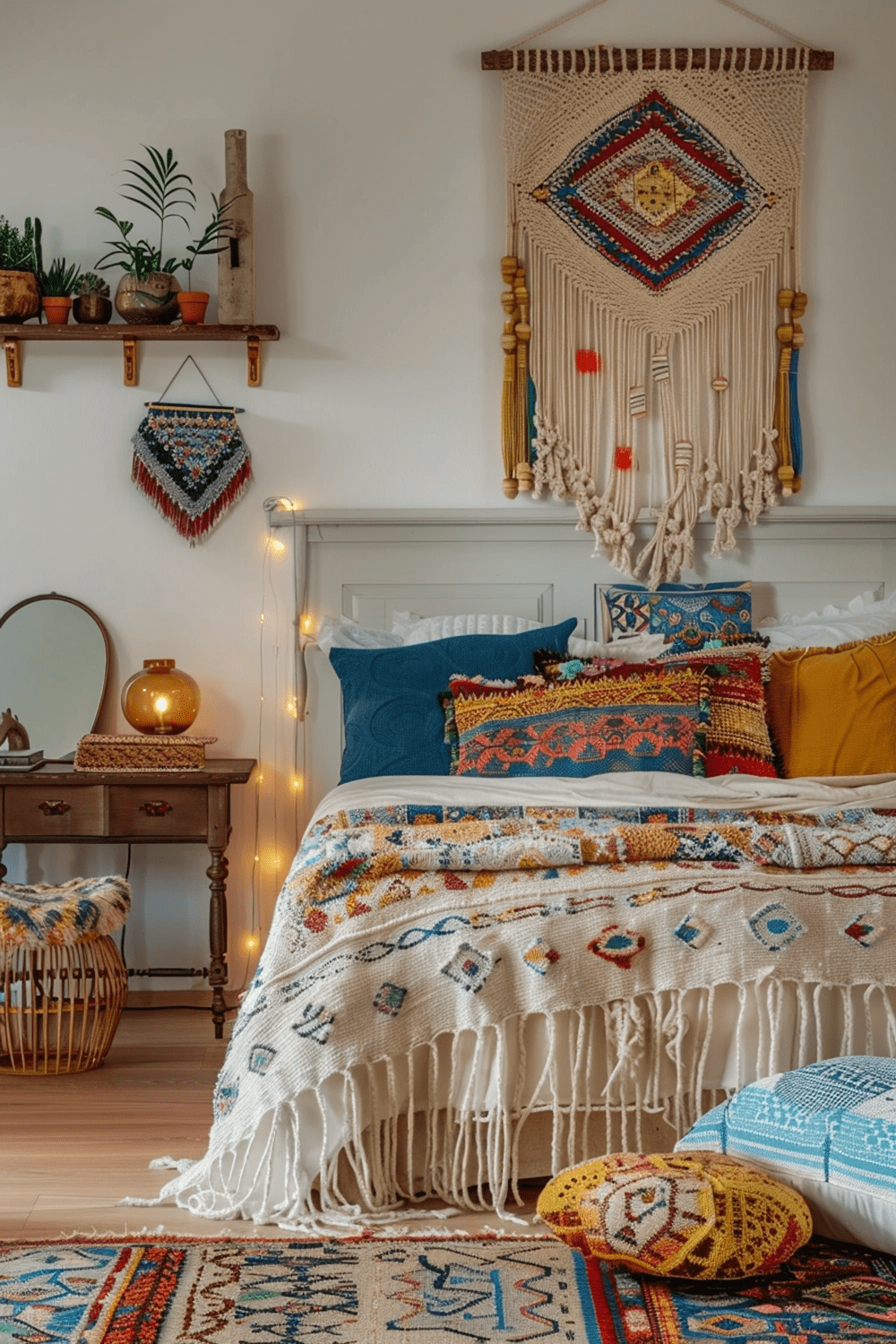 29 Boho Ideas For Small Bedrooms - Courtneys World