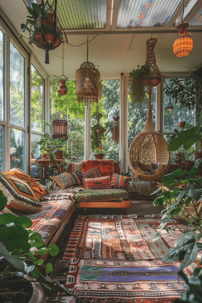 Sunlit Bohemian Oasis