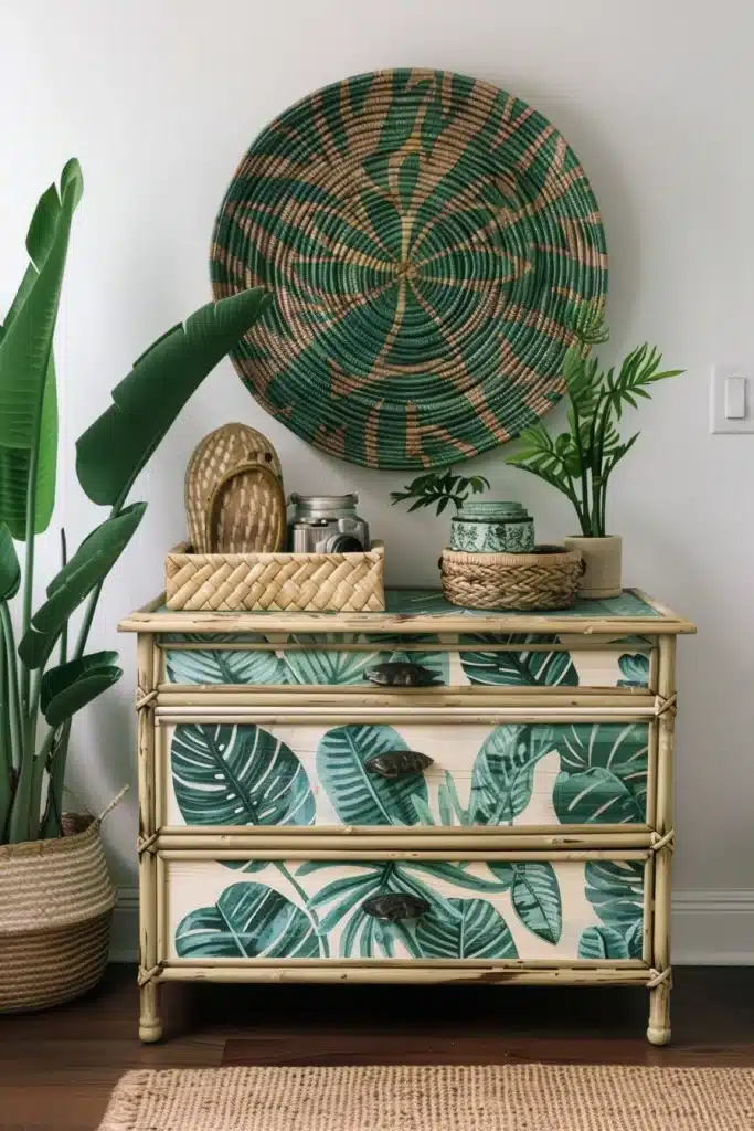 Boho Bedroom Dresser Decor