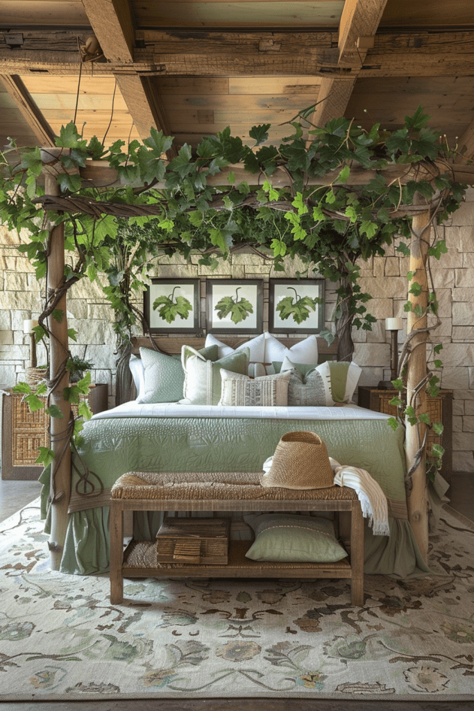 Vineyard Visions: Jungle-Inspired Boho Sanctuary