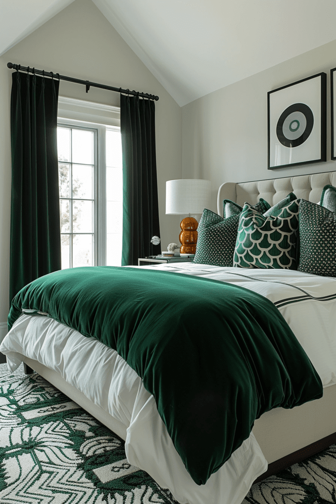 Avant-Garde Emerald: Modern Takes on Classic Deco