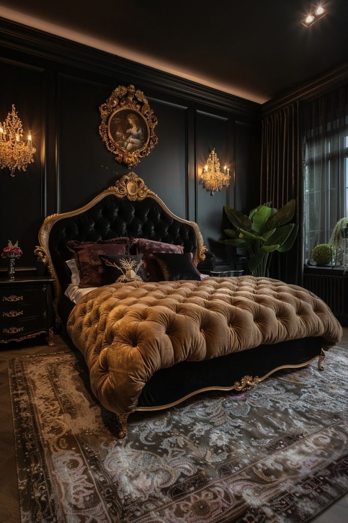 Black and Gold Luxury Suite