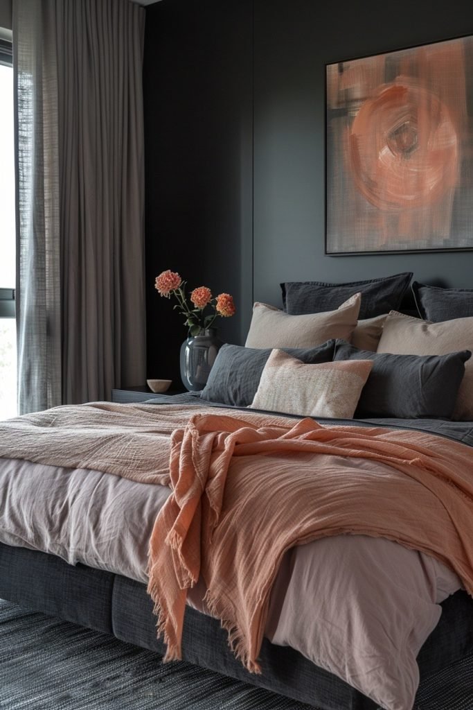 Black and Pastel Softness