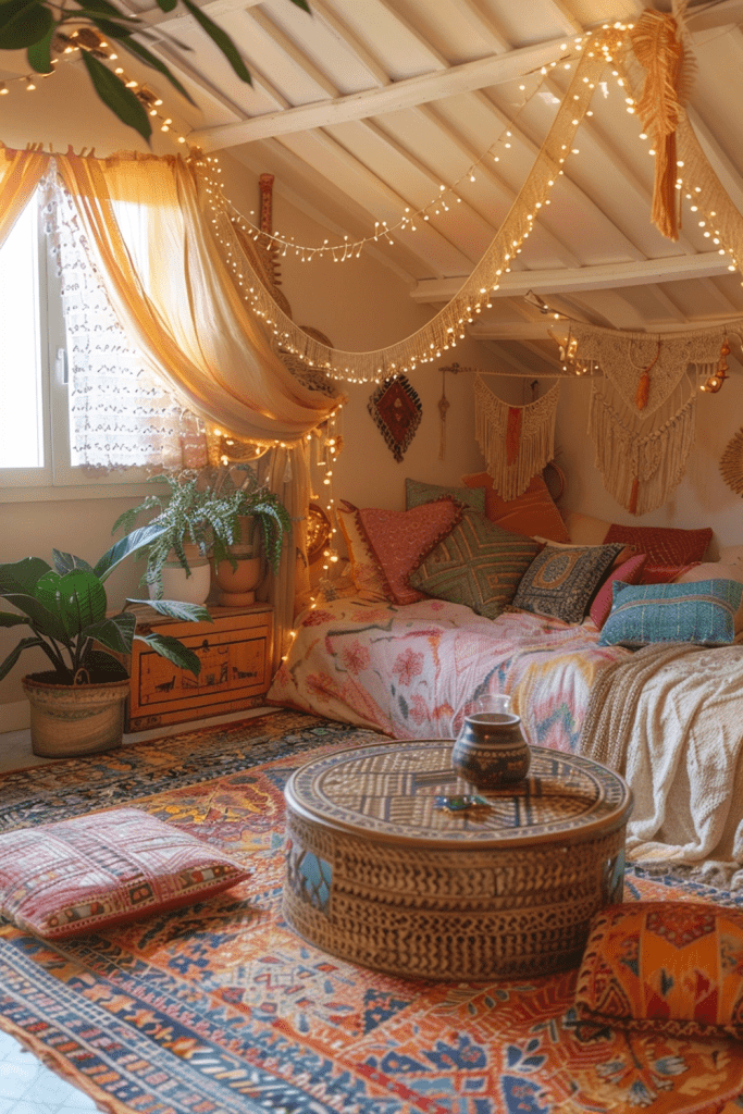 Bohemian Attic Oasis