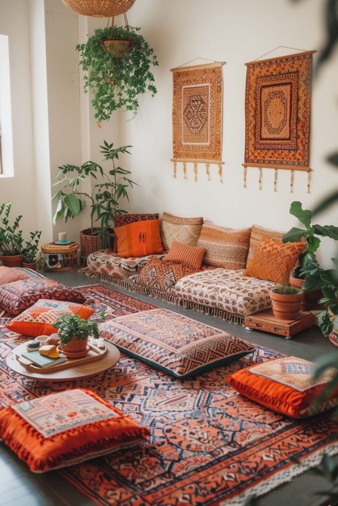 Bohemian Floor Cushion Lounge
