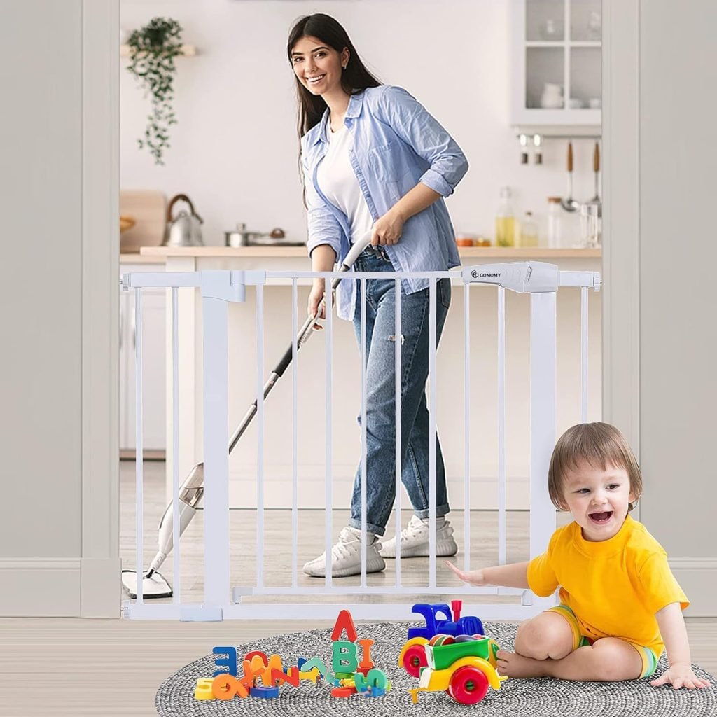 COMOMY Extra Wide Baby Gate