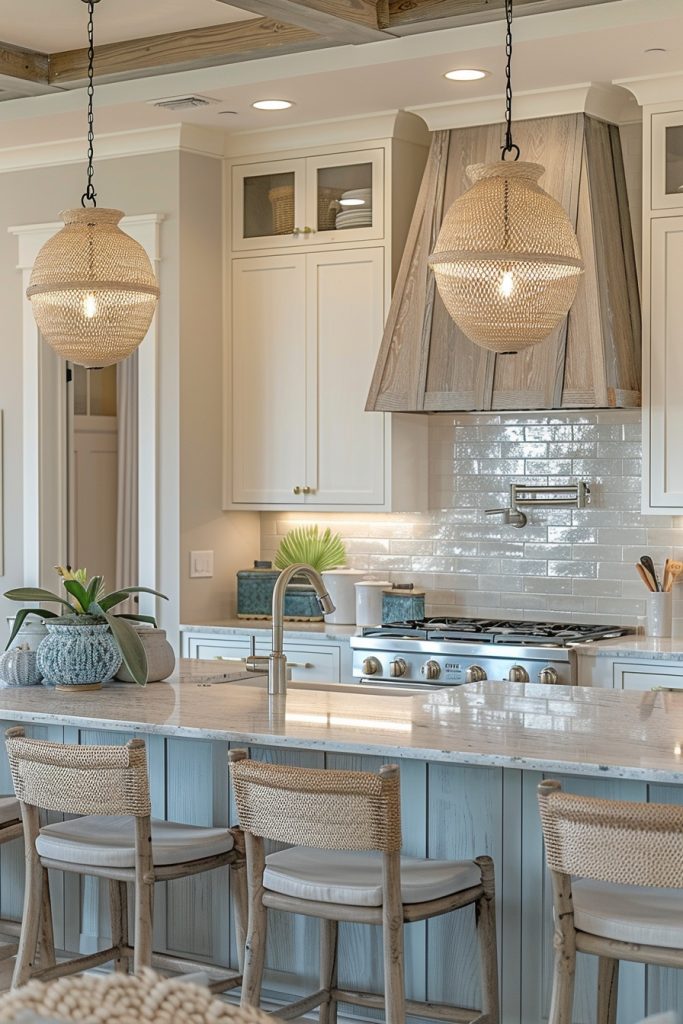 Coastal Boho Kitchen Styles