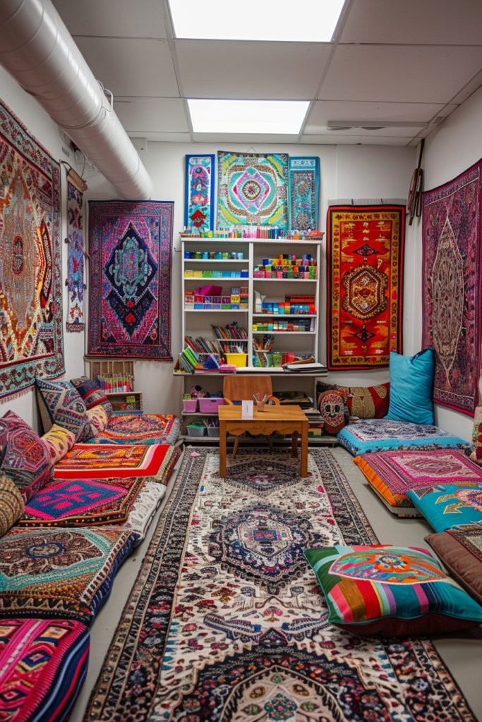 Colorful Moroccan Tapestries