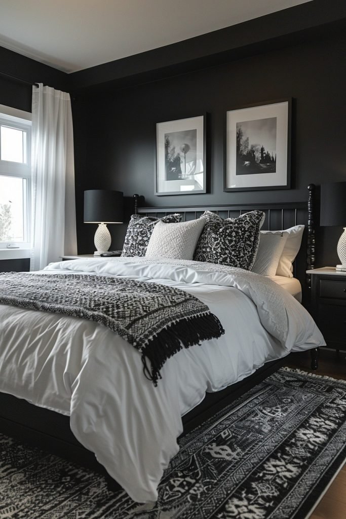 Contemporary Black and White Contrast