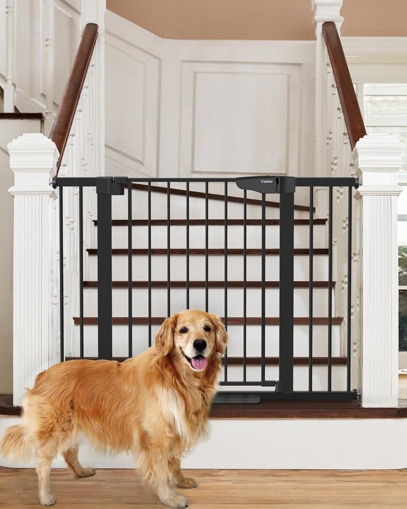 Cumbor 29.7-46" Baby Gate for Stairs