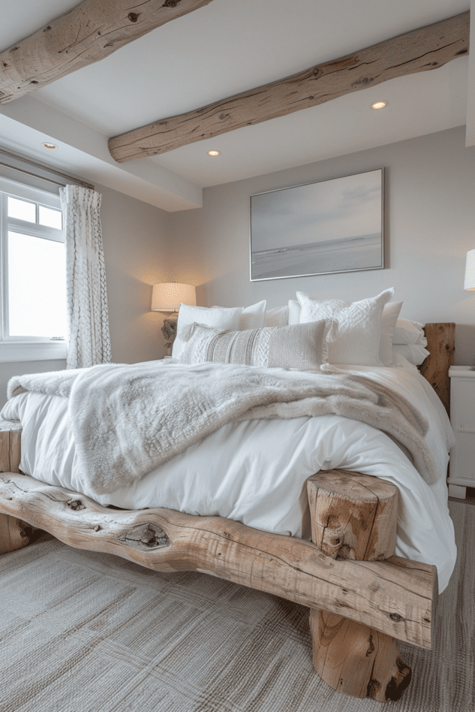 Driftwood Bed Posts