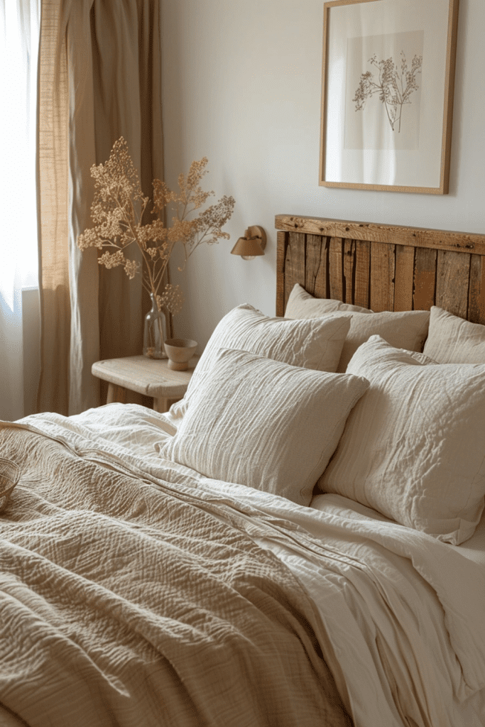 Earth-Toned Bedding